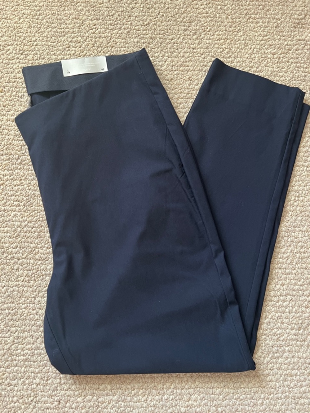 Chico's Women’s Navy Straight-Leg Dress Pants NWT Size 3